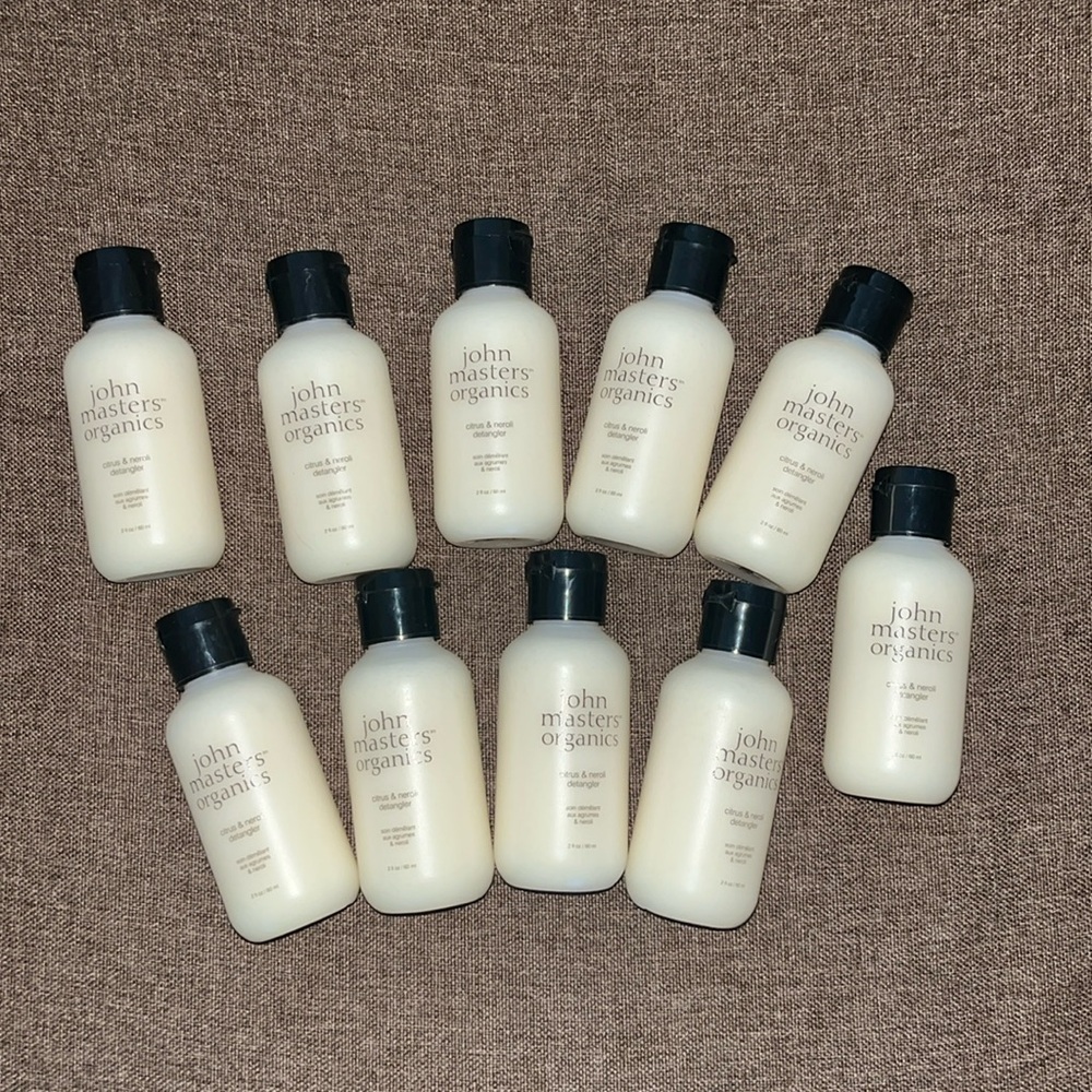 10 John Masters Organics Citrus & Neroli Detangler, 2 oz ea. All new.